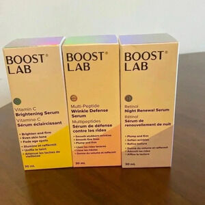 BOOST LAB - lot  of 3 serum - new!